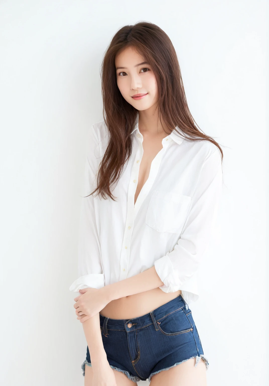 future、 ((highest quality)), Gravure idol, clear outline, Beautiful woman, (((1girl,solo))), ((beautiful eyes)), Detailed details,Focus on the eyes、Curvaceous、A type hair、Decisive pose、underwear、mini skirt、anatomically correct body,spread legs