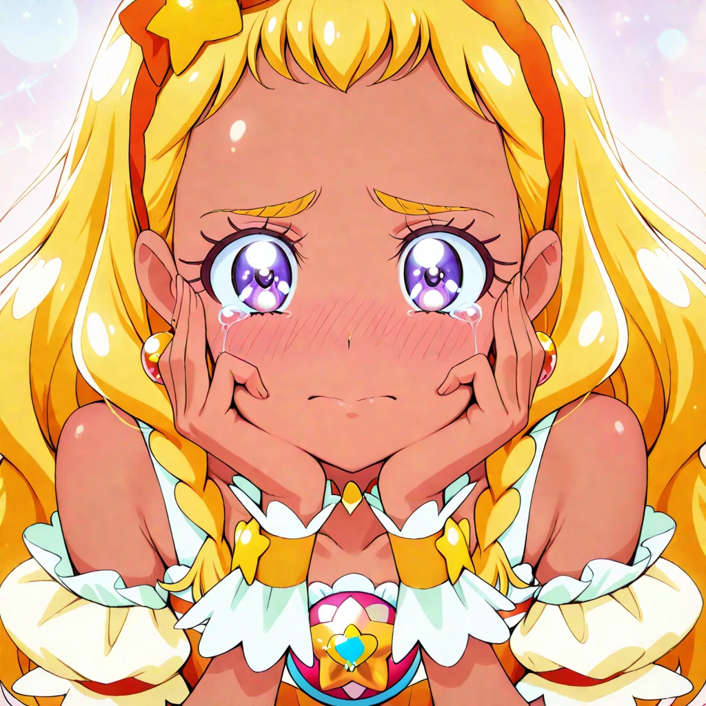 Score 9, Score 8 up, Score 7 up, The rating is questionable,
Detailed Background, Shiny skin,
Cure Marine,
Half-closed eyes, Painful expression,Biting gagged,Tied up,