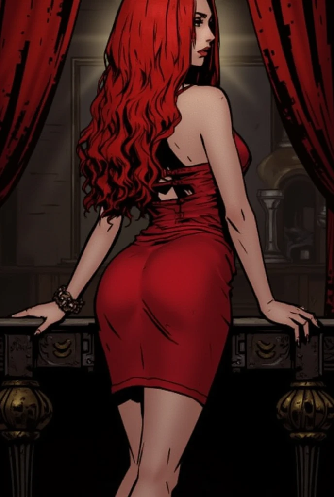 (suspense dinner ((Conceptual art)), Extremely detailed with a girl dressed in elegant white dress and boots.), (better lighting, best shadow, extremamente delicado e scaredr), (digital illustration), ((paint 4k)), [(dynamic angle,((1 girl)),redhead, long wavy hair, beautiful eyes, full lips, busty, big breasts, perky tits, perfect ass, narrow waist, slender body, (pretty face, perfect face, scared,) scared expression, torn clothes, a gun in your hand, sitting on the floor, darkness, casa scaredra),  [:(dark, mysterious, game painting, sinister scenario, uneven corridors, Mansion, deadly silence):]