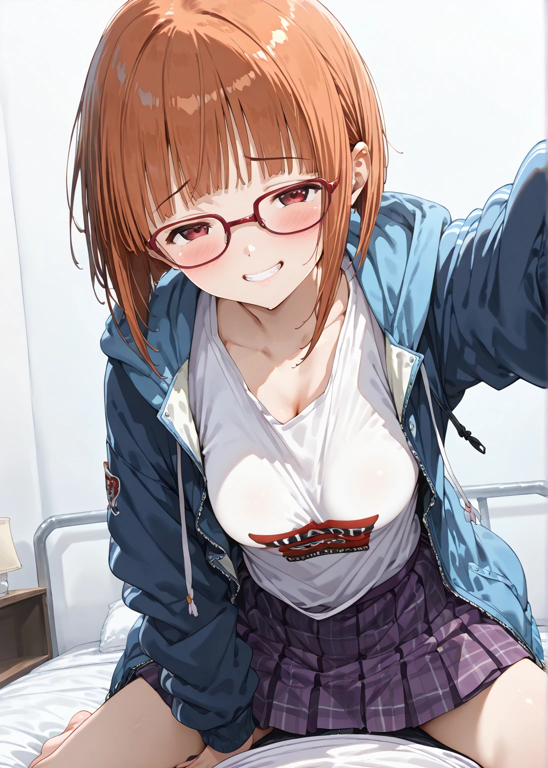 (masterpiece, best quality), 1girl, transcend \(umamusume\),venusbody,pov,(sweat:1.2),