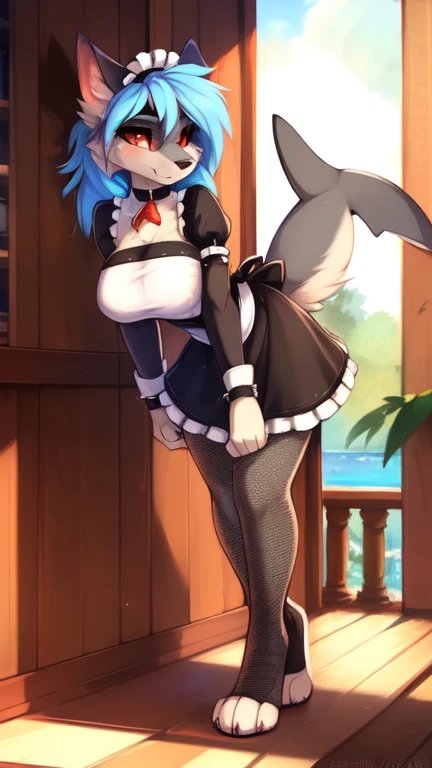 (((shining armor))), (((sailor uniform))), (((my little pony))), (detailed), ((realistic light)), ((masterpiece:1.1)), 4K, ((panties down)), ((realistic shadows)), very big butt, ((fat breasts)), (((black eyeshadow))), (((femboy:1.4))), (((sheer bra))), (((on knees))), ((cute tongue out)), ((black lips))