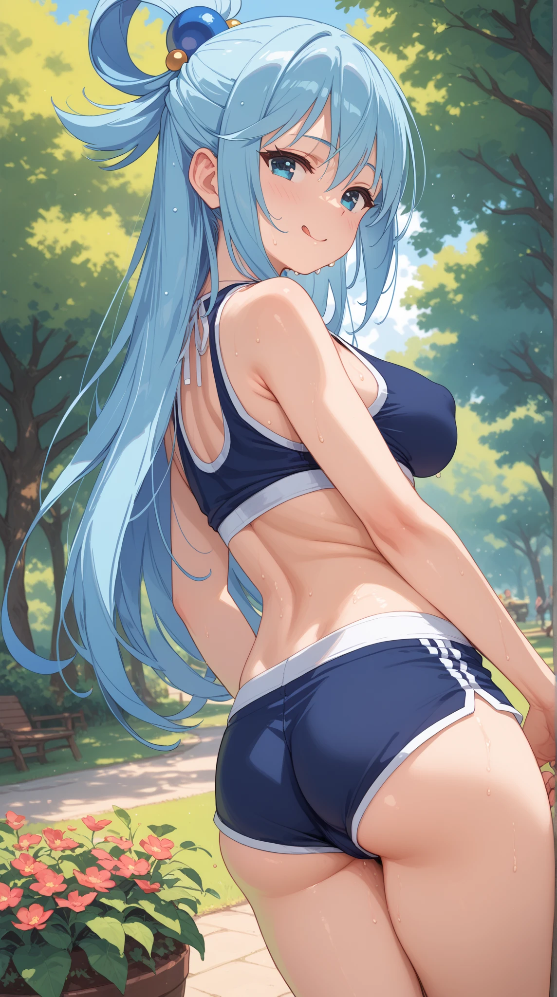 高いquality illustration, masterpiece, Very delicate and beautiful, Attractive girl,(White gym clothes、Navy blue underwear),thin,Slender body,slim、high school,Sports warehouse background,Princess, Beautiful Eyes,Embarrassing、blush、surprised、(masterpiece, Highest quality:1.2), High resolution, Very detailed CG ユニティ 8k 壁紙, Perfect lighting, colorful, 超High resolution,4K,Very detailed, photograph, 8k, High resolutionolution, 、Big Breasts