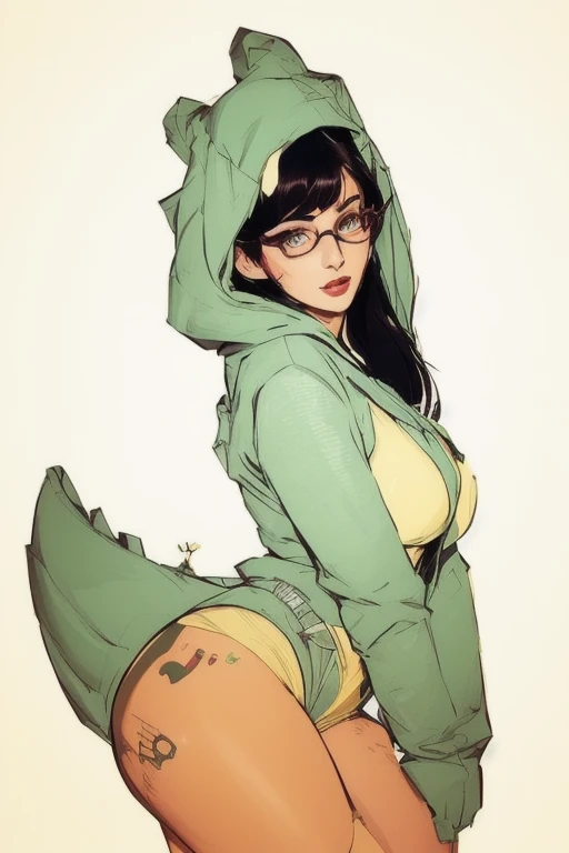 masterpiece, best quality,anime style, 1 girl,(((slender body))), (((small eyes,small breast,breast milk,breastfeeding a baby))),(((Jacket, Open your clothes, Open jacket, Blue jacket, ground vehicle, Sports Bra, bicycle,buruma,glasses))),(((((a monkey baby grabbing the girl))))),((((cum)))), (beautiful face), (((short twintail))), (((straight hair))), ((((black hair)))),detailed beautiful skin, (perfect hands, perfect anatomy)