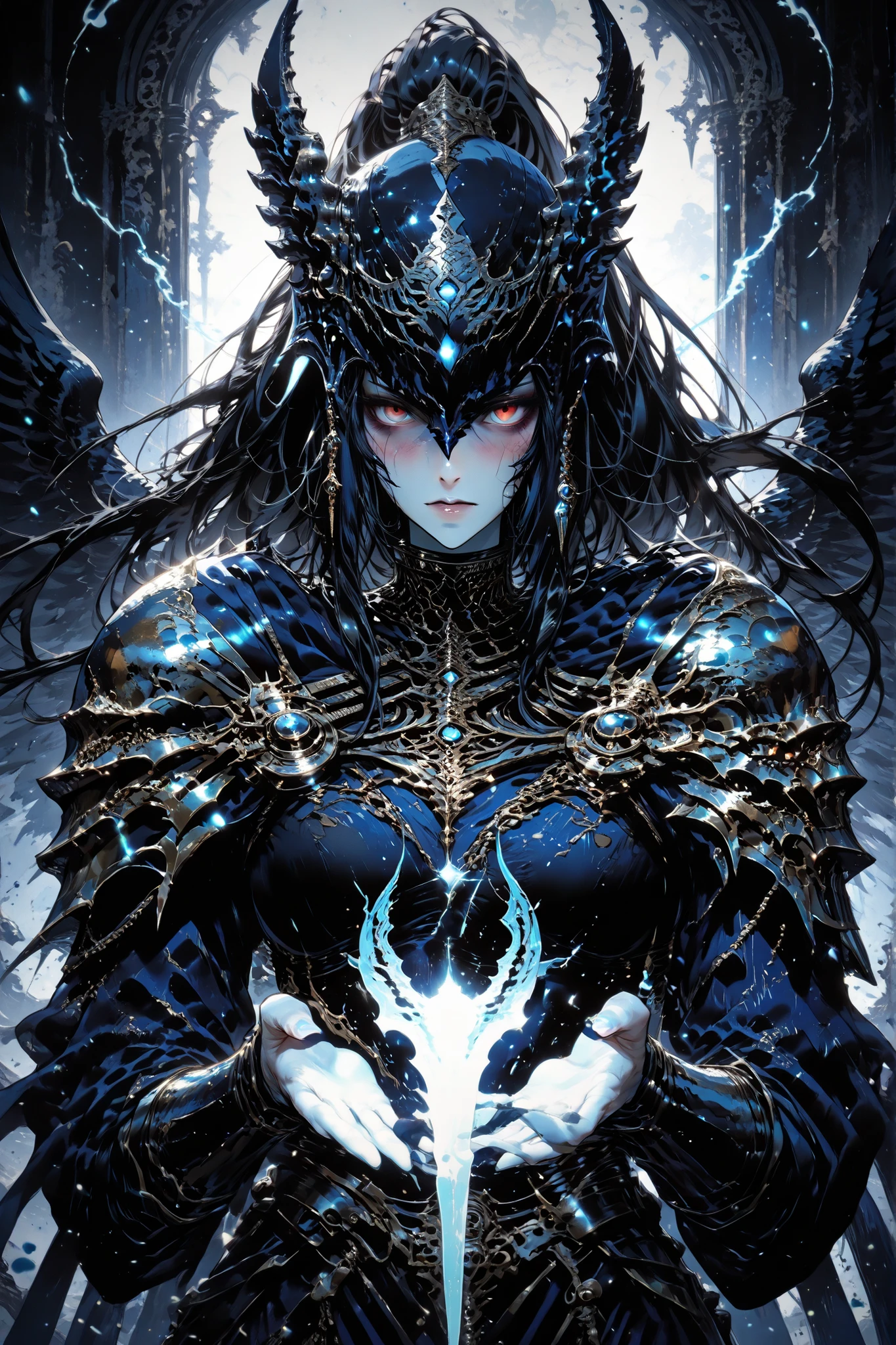 Artorias, with whom Sif walks and mourns him