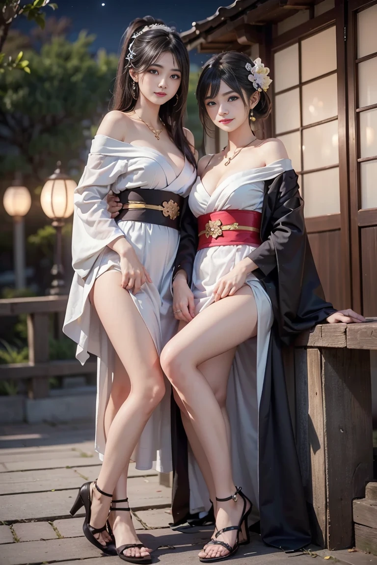 Big-breasted beauty in Hanfu,Has huge sagging breasts,Very sexy,see-through transparent clothes,Wet clothes,tit,pubes