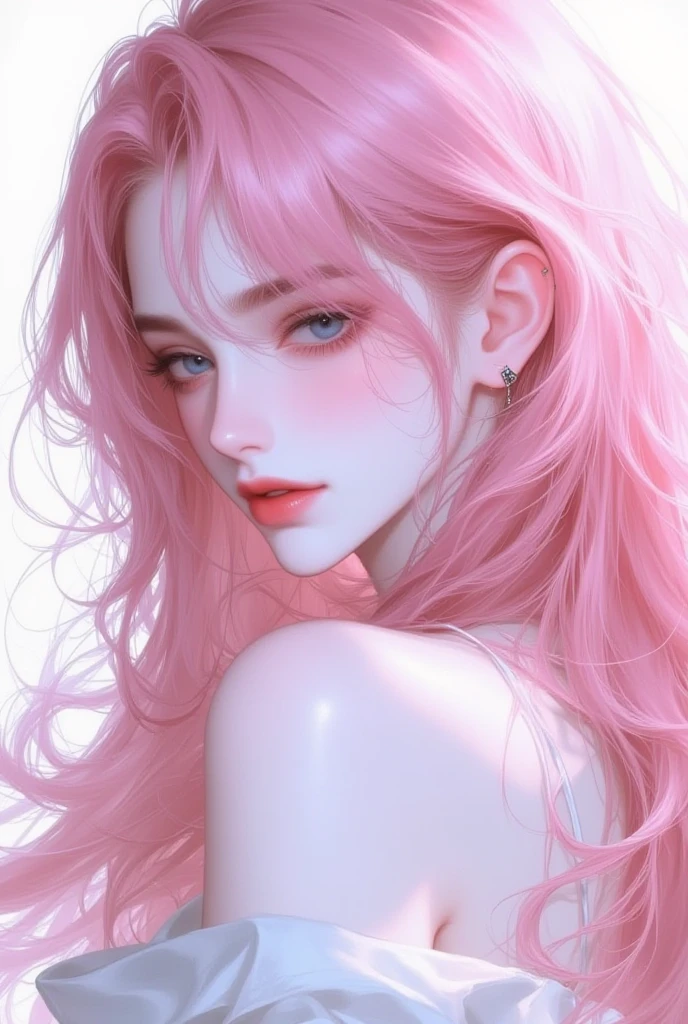 best quality, masterpiece, High resolution, portrait, actual, Purple Eyes, Pink hair, Large Breasts, 8K resolution, high qualityCG, Beautiful CG, Soft Light, fashion brand image, Fashionable and casual, The Tyndall effect, lifelike, studio, Side lighting, (HD Skin:1.2), 8K超高清, sex, high quality, Volumetric lighting, confess, photography, 超High resolution, 8K, Bokeh, Shallow depth of field