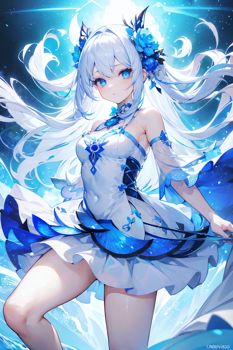 Masterpiece、Highest quality、highest quality、((((Transparency))))、(Open Mouth Smile)、Shiny hair quality、Small face、Dynamic pose、Super detailed, beautiful, wide eyes、Ultra-detailed, clear and beautiful faces、(cute illustration:1.2), High-resolution, ultra-detailed, best quality, embarrassed、Thighs, Awards, Anatomically correct

