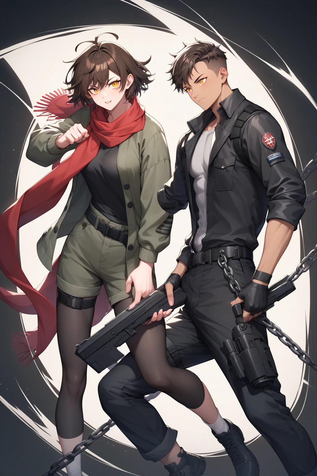 Highest quality Short hair male Red and blue eyes I don't have anything kind Private Server one person