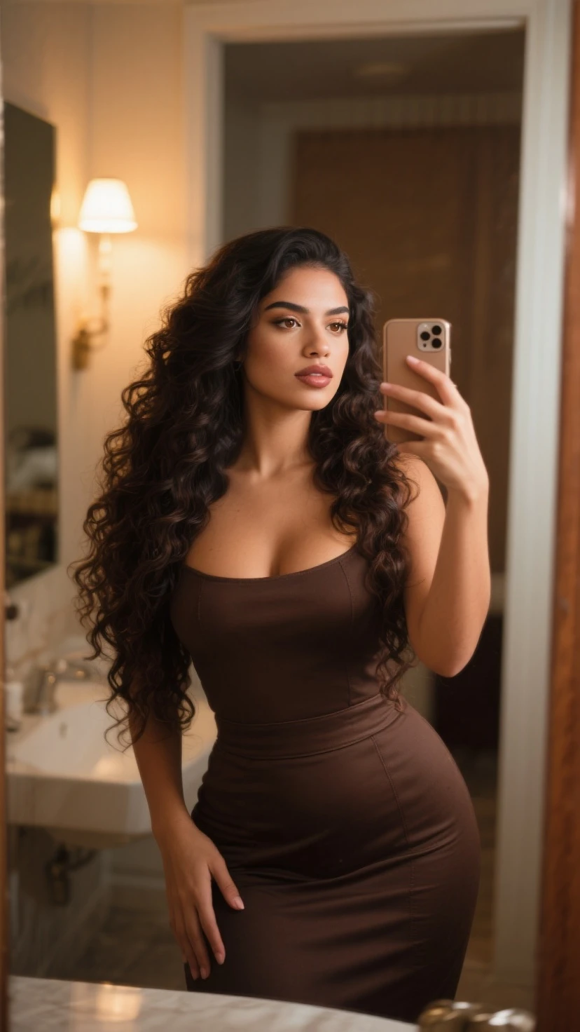 Garota linda de 30 anos cabelos pretos longos , bunda e seios grandes