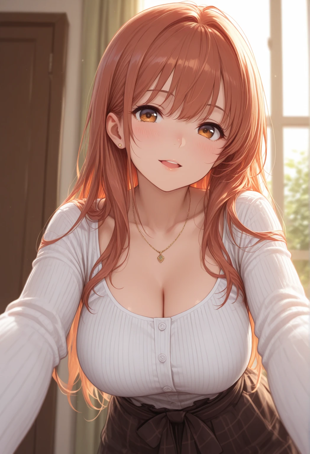 ((Marl、Horse ear headband、fake horse ears))、(lightly dressed、Valley、full body Esbian、Beautiful legs)、(Hana Midorikawa、a blond、bobhair、legs crossed、Lower breast、lowrise)、1girl in、master piece、japanaese girl、absurderes、hight resolution、ultra-detailliert、depth of fields、masterpiece、extremely details CG、3D Photography、3D background、Unity、8K、Hi-Res、top-quality、shadowy、foco nítido、pale-skinned、A detailed eye、blurry backround、dynamic ungle、Exaggeration of gloss、best super feat、a closed mouth、Look at viewers、cute smile face、Red cheeks、Beautiful woman painting originally written by Akira Hiramoto'Draw a picture、superclear