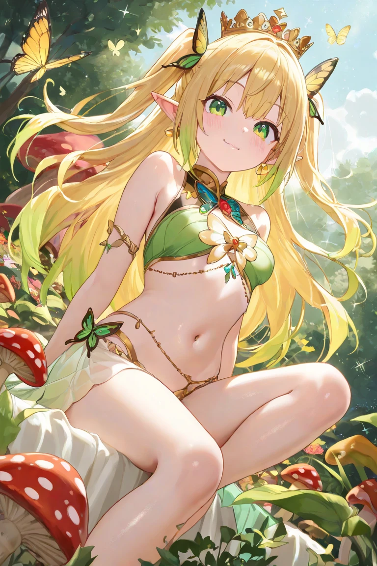 ((best quality)), ((masterpiece)), (detailed), 1girl, off-shoulder sweater, little tribal,(((little ,small))),(round face),(little chest),(big forhead:1.2),(beautiful big eyes:1.3),extremely detailed cute anime face, (((flat chest))),((((long twin braids,tight braids,long braid,braided hair,long hime cut,colored inner hair)))),intricate eyes,beautiful detailed eyes,symmetrical eyes,((((lustrous skin:1.5,bright skin: 1.5,shiny skin,very shiny skin,shiny body,Reflective skin)))),(((detailed face))),beautiful detailed lips,(nsfw)), loincloth,(tribal clothes,style),(tribal clothing),((wet clothes,)), dynamic pose,looking at viewer, (((embarrassed))),(horrified expression),highres,(best quality),(ultra detailed,extremely detailed),perfect face details,  ((masterpiece:1.4, best quality))+, (ultra detailed)+, long twintails, (white thighhighs), cute girl,blue clothes, (flat chest:1.3), 1 fairy girl, off-shoulder sweater, a fairy, fairy girl, winged pixie girl, girl fairy, various different types of insect wings, small breasts (flat chest:1.3), NSFW，tentacle-like vines, Covered with tentacles, encoiled by tentacles, Tentacles around the body, many tentacles, captured by tentacles, bound by tentacles, trapped by tentacles, Fine details，Tentacled，Tied with tentacles, roaming tentacles, drooling，Crying，horrified expression, panic, fight for survival, helplessness, Detailed body，Full limbs，NSFW, being pulled into a flower, wild environment, jungle, terrifying floral environment, horrific nature, predatory flora, fairy catcher, fairy trapper, fairy catcher plant, tentacle-like vines, fairy trapper-plant, fairy catcher flower, tentacle-like vines, fairy trapper-flower inspired by carnivorous plants; a plant occupying the equivelant evolutionary niche as a spider would 