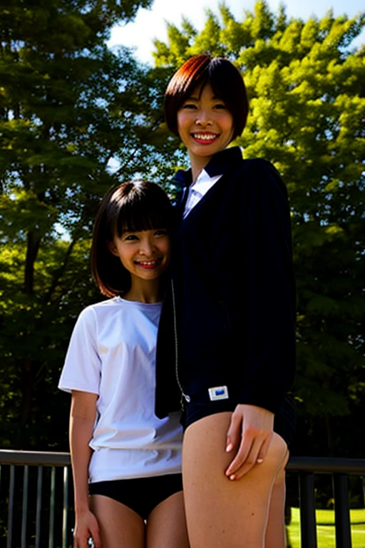Magazine Cover:1.3、(Beautiful 9 year old Japanese female town Street in Summer,All are under 90cm tall:2.0), Cute face, (Deeply chiseled face:0.7), (freckles:0.6), Soft Light,Healthy white skin, shy, Bob, (Serious face), (Sparkling eyes), Summer Street Corner, thin,Small nippley lower body is wet、Semen leaks from the vagina、Semen dripping from the mouth，((Completely naked))、Show off your attitude、{(２Split Photo:1.3)、(Standing posture、Bend both knees outwards:1.5、Bow-legged:1.3)、(Standing posture、Bend both knees outwards:1.5、Bow-legged:1.3)}、Accurate limbs、Accurate Fingers、Accurate Fingersの本数、White sneakers:1.3、around the girl６People Girls、Cute smile、Laughing with your mouth open