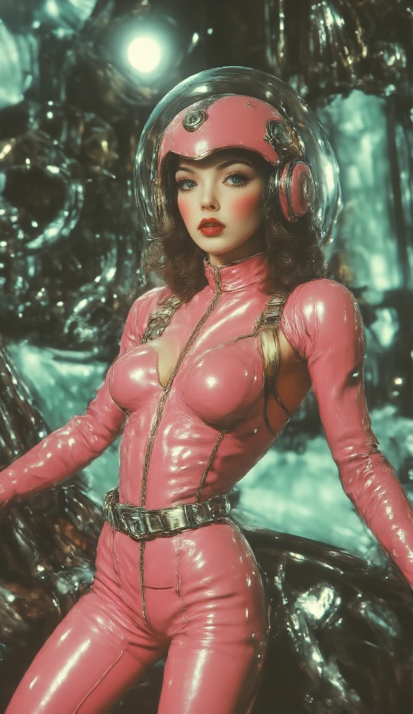 RAW, iggyazalea in a red latex suit sitting in a car, navigates the futuristic cockpit with an air of allure digital cyberpunk anime art, oppai cyberpunk, female cyberpunk anime girl, smooth digital concept art, digital cyberpunk - anime art, anime cyberpunk art, ross tran 8 k, cyberpunk anime girl, cyberpunk 2 0 y. o model girl, by Russell Dongjun Lu, cyberpunk anime art, beautiful digital artwork, (masterpiece, top quality)