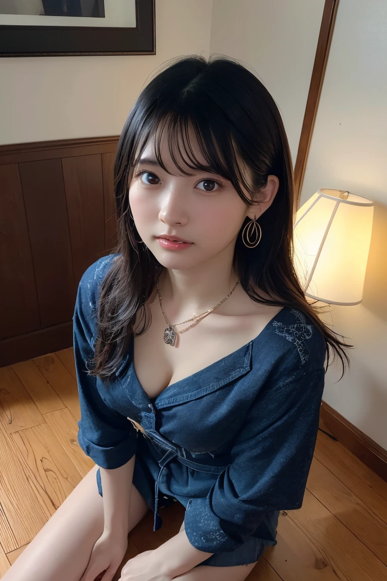 (8k, RAW Photo, Best Quality, Masterpiece: 1.3), breakone girl, (a beauty girl, delicate girl:1.3), (21 years old:1.5), break, (Blue going out dress:1.3), break, Extremely fine grain definition, (Symmetrical eyes:1.3), break, Small breasts, Brown eyes, Parted bangs, brown hair, girl, break, (Eye and facial details:1.3),break,smile, (Sapporo Clock Tower:1.3),carry case