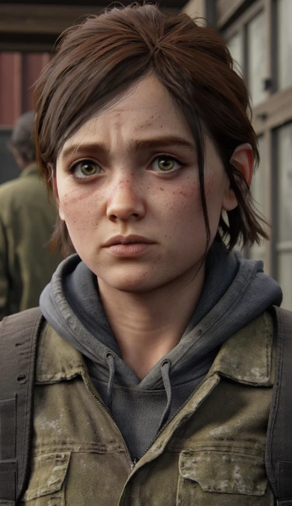 TheLastOfUs <lora:TheLastOfUs-000001:0.7> photo of a 1girl ellie, masterpiece, highres, photorealistic, best quality, perfect lighting, 8k, realistic, photo-realistic, ultra-detailed,