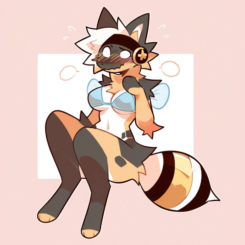 Top quality, best quality, by dabaicai, High quality illustrations, masterpiece)(kemono, furry anthro), round, female, maned wolf, glasses, slim body, fur, fluffy, big breasts, Hips wide, fluffy tail, wedgie panties, big breast, big ass, curvy, sexy, hot, collar, big hip, thick legs, big ass, curvy, sexy, hot, collar, mommy, small pussy, random poses, full naked, STOCKINGS, tennis ball on mouth, naked , beach background, leash, close camera, sometimes show ass, sometimes bend over, sometimes ass focus, MANED WOLF, wear a micro bikini, micro bikini, bdsm, harness, HARNESS, on sand, pose