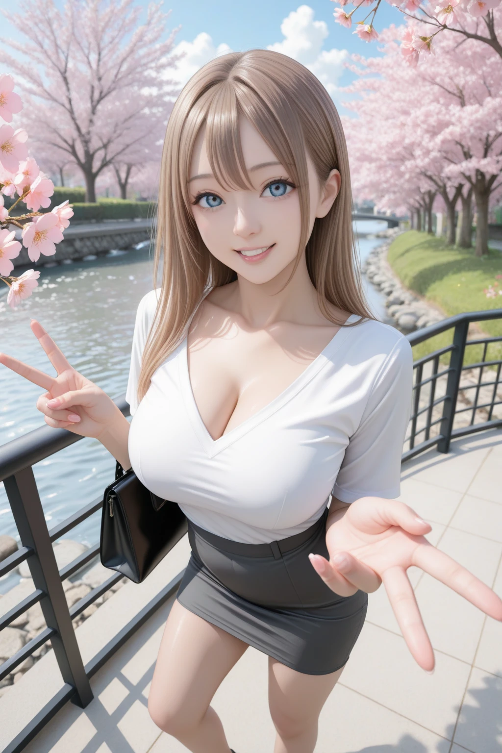 (best quality, detailed), ((cute)),(((loli))), 1girl, (big breasts),outdoor,(orgasm),pay attention to the chest, orgasm,(school uniform),(realistic),student,wet,baby face, , pov, looking at viewer, ,((vulgarity)),((white bra,open shirt)),pov,(blonde hair),smile