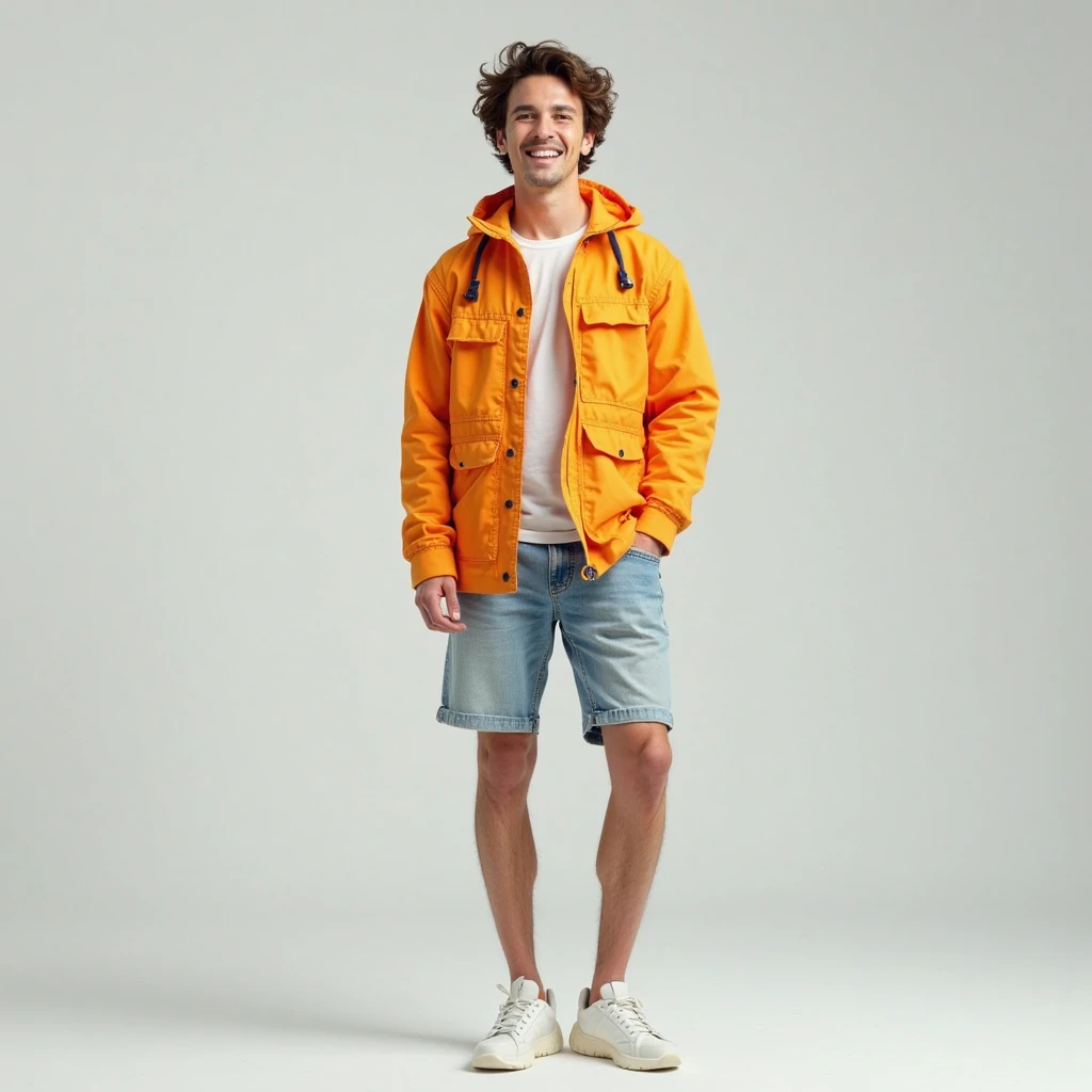 Portrait of a 17-year-old European guy, blonde luxury influencer haircut and tanned skin and perfect smile, carrying a baker skateboard, indoor skatepark, luxury , white t shirt, opal tree pattern shorts, preppy, real lighting perfect face, perfect body, canon eos r5
