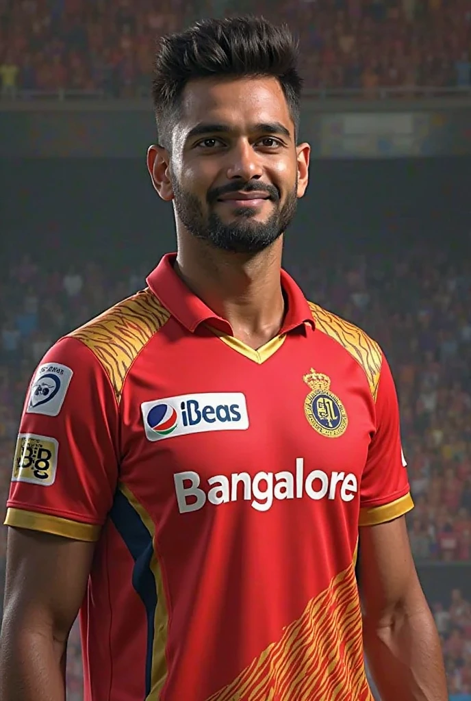 Rcb jersey name with saitej