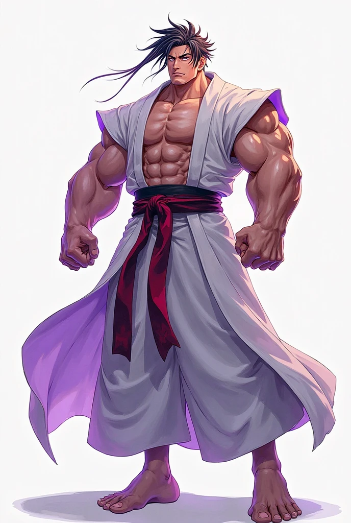 solo, 1boy. simple background, white background, extremely huge muscular, massive muscular, full-body, well-muscled old man, nude, shirtless. ((extremely muscle size, super thick arms, huge pec, extremely wide pectoral , huge arms)). and add details to make it attractive and interesting. Add textures and details to make the image more realistic, Make sure the resulting image is high resolution, 8K quality."