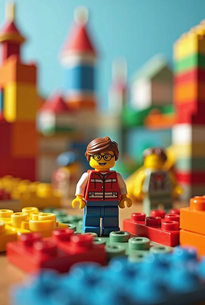 little boy standing on the street,little boy standing on the roadside,Little boy standing next to toy store window looking at toy store window,Crystal machine toys on display shelf in toy store,(Machine toys in the window:1.3)