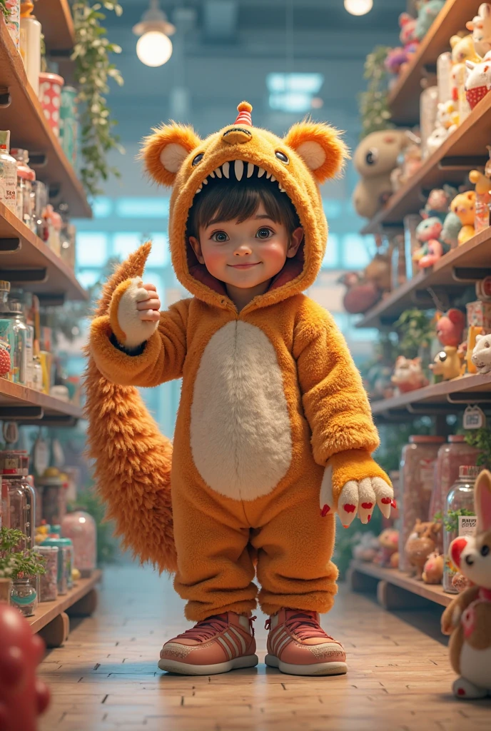 The same costume in a children&#39;s fashion house