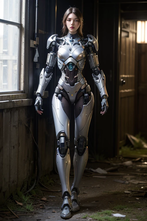 masterpiece、((black metallic talic scale ))、 ((plug suit)), ((beautiful girl:1.2))、i don&#39;t&#39;T&#39;T&#39;T&#39;T&#39;T&#39;Mechanized bodies do noT exisT、Mechanized chest and abdomen、mechanized occiput、Mecha leg rack metallic suit that fits perfectly to the body、 Are standing、tied up、meTal robot、((cyberpunk background))、(neon light)、(Futuristic machine factory background)、Cyberdyne、Artificial bodies、All metal body、ironwork、abdominal mechanism、((robot arm and hand))、((robot&#39;legatine neck))、Inside the spaceship、beautiful girl、16 years old、asian beauty, (Actuator and cable exposed from abdomen.、ConnecT from neck To body of meTal robot、Complex 3d rendering beauTiful porcelain profile super get used to itd female android face、cyborg、robot parTs、150mm、Soft light in a beautiful studio、rim light、vivid details、gorgeous cyberpunk、Ren Hao、Super realistic、anatomical、facial muscles、cable wire microchip、elegant、beautiful background、octane rendering、HR giger style、8K、highest quality、masterpiece、enlightenment、very delicate and beautiful、 Very get used to it CG、unity、wall-、(realistic、Photoreal:1.37)、wonderful、get used to it、masterpiece、highest quality、official art、Highly get used to itd CG unity 8K wallpaper、absurd、信じられないほどabsurd、、robot、silver beads、Full body Esbian、 Are standing