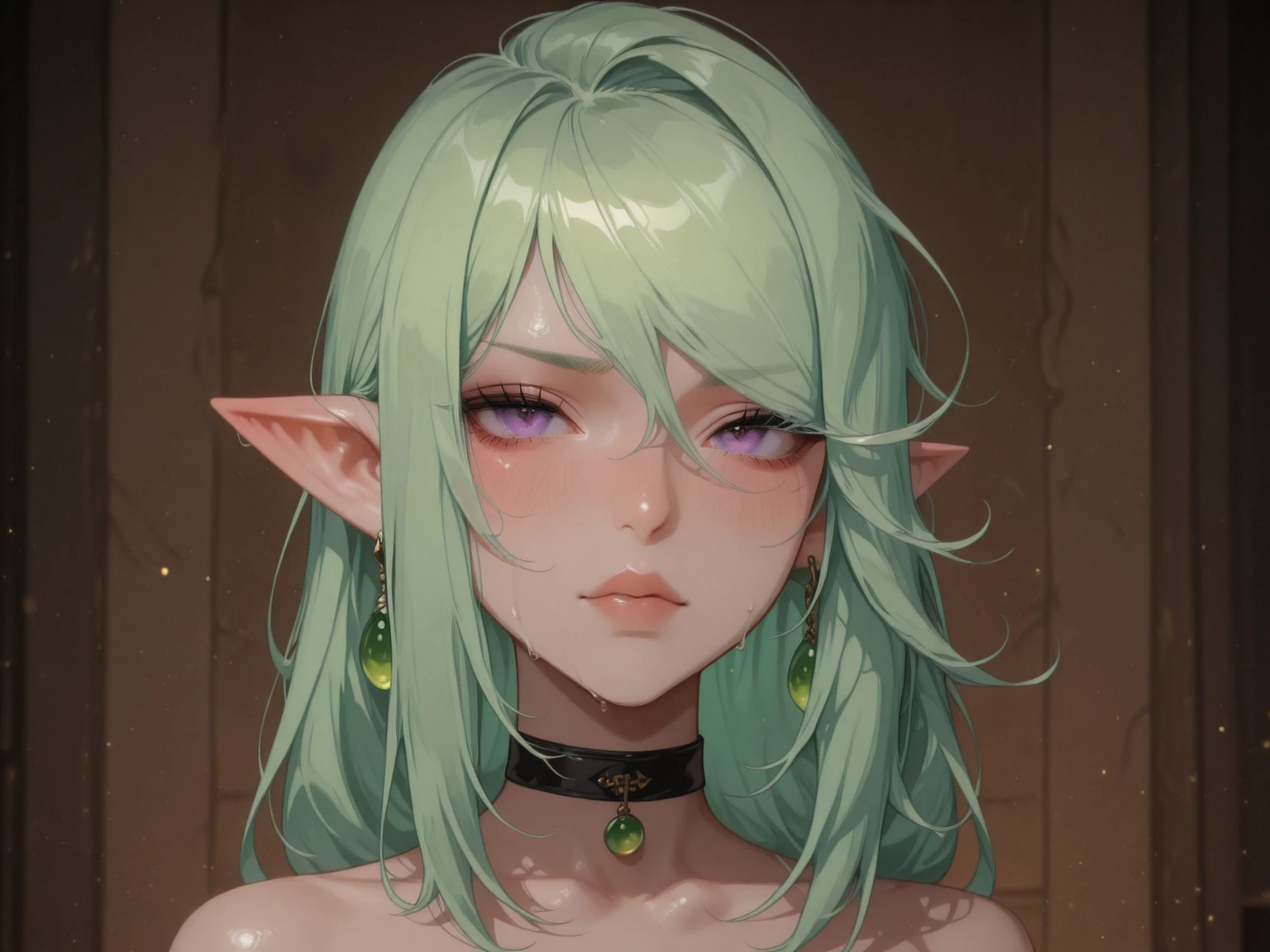 (Finest quality)),(超A high resolution),(ultra-detailliert),(Meticulous portrayal),((best pictures)),(Finest works of art),Ultra-Precision Art,The art of astounding depiction, (1 Female Elf:1.3),backless