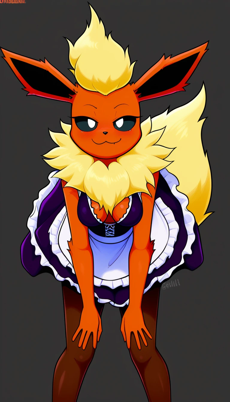 you use that promt and that&#39;s it: 

 Anime style furry fox witch with an orange hat and a huge chest, 1 girl, old, Alone, fox animal ears, sombrero, Witch hat, old grandes, hands on hips, neckline, long hair, looking at the viewer, black nails, ears through hat  , blond hair, pink eyes, Delgado, high,fox nose in non-realistic anime style 