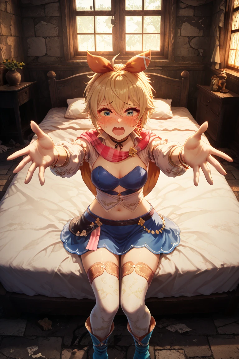 masterpiece,Highest quality,1girl,alone,blonde hair,Prostitute,