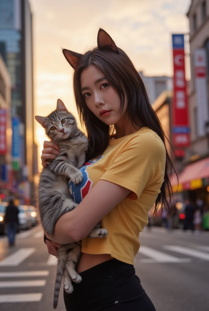 (Masterpiece, Best Quality, The ultra-detailliert: 1.6), Illustration, (single, 1 Girl, Beautiful detailed eyes: 1.2), daoshi, Street, Cute, Otherworldly.