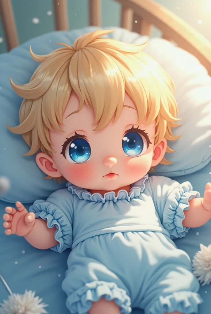 baby sleep illustration
