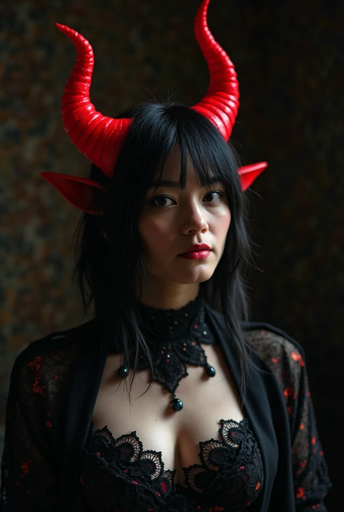 I want a demon in a hong, bizarre drawing