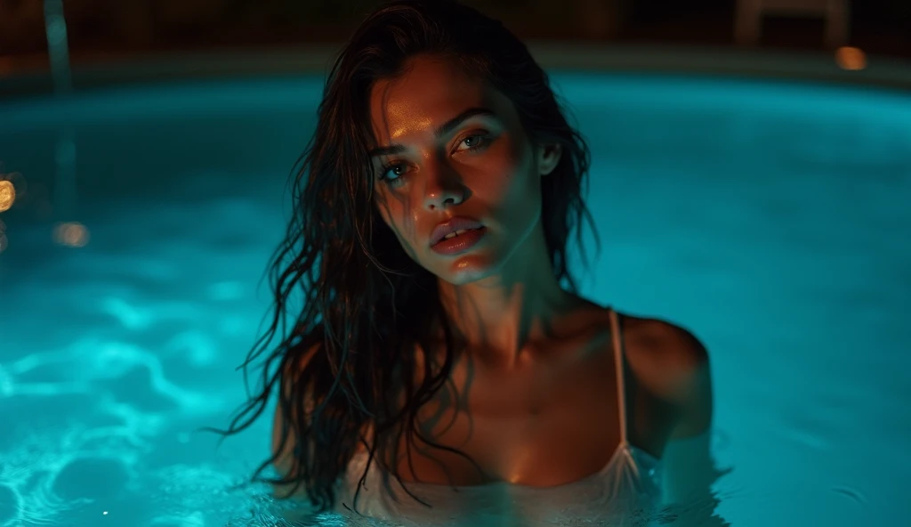 ((Best quality, 8k, Masterpiece :1.3)), Perfect body Sexy, 1 creepy old man, 1girl, (Cute Korean girl)). Slender abs :1.1, ((Big breasts:1.2)), Make-up face. eyelashes, ((Necklace)). (((Black curly long hair))). ((Bath towel)), swimming, bathe, In the water pool, night view, naked, fully naked, nude, vagina, pussy, raped by an old guy, rape, intercourse, old man fucking the girl, forced intercourse, penis inserted, cum, cumstain, cum on boobs, groping from behind, fucking from behind, tied up girl, black haired girl, curly hair girl, cum on hair, cum on face, traumatized face, crying, tied up, cum in pussy, cum in vagina, penis in vagina, intercourse,