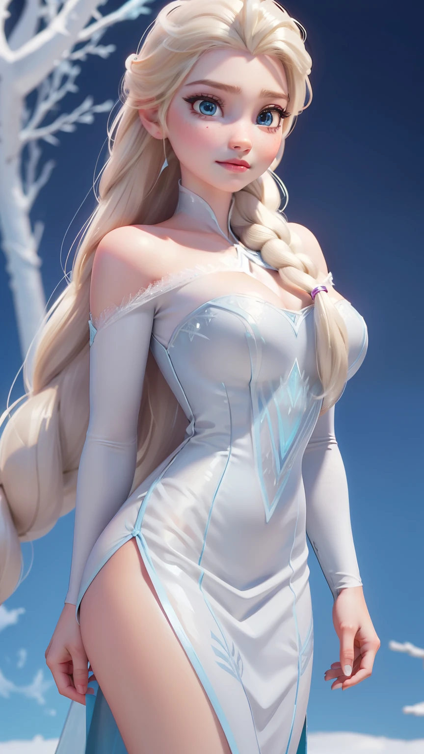 (elsa frozen-rose quartz SU mezclando modelos .) (ultra FUSION) Highly detailed CG unity 8k wallpaper, style shot, complex, high detail, dramatic, highest quality movie still image, very detailed, masterpiece, best quality, character design, Elsa, Elsa from Frozen,Pink Diamond fusion (( Dark style)), realistic ultra-detailed rendering style, natural light, sharp character design, (hard focus, 8k), (((natural skin texture))), 8k textures, soft cinematic lighting, adobe lightroom, dark room, hdr, Sophisticated, Elegant, Rich Detail, Sharp Focuilm Look) )), Soothing Tones, Detail Frenzy, Intricate Detail, Super Detail, Low Contrast, Soft Film Lighting, Dull Colors, Exposure Blending, HDR, Fade, 35mm, f/1.4, ISO64, f16, 25 sec.