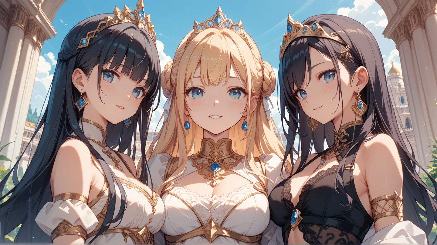 furry girl, giant breast, MILF,medieval, magical, goddess, queen, glowing fur, mouth gaping, blushing, tongue out, TONGUE, white semi-translucent off shoulder morning dress, ROPE