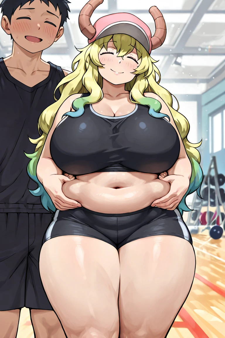 Big Tits Beauty Big Tits ZZZ Cup belly button Embarrassed Shyness pants Skinny Man muscle