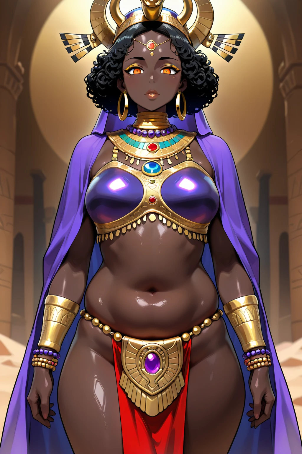 Dark woman
