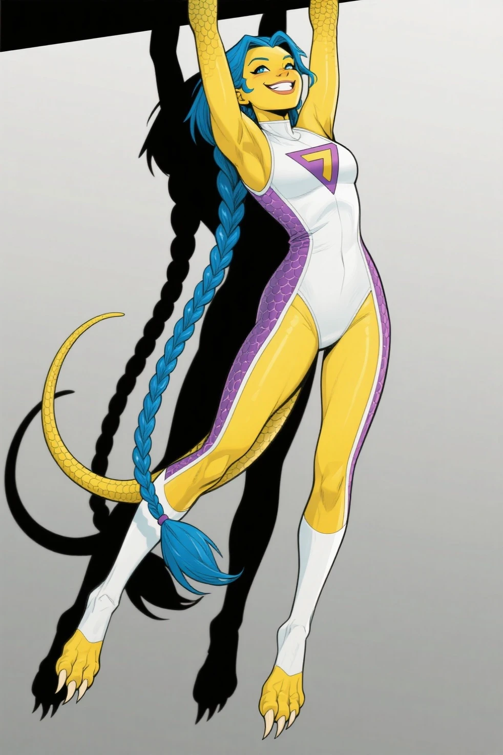 masterpiece, best quality), best resolution, (4arms:1.5), Felicia, full body.