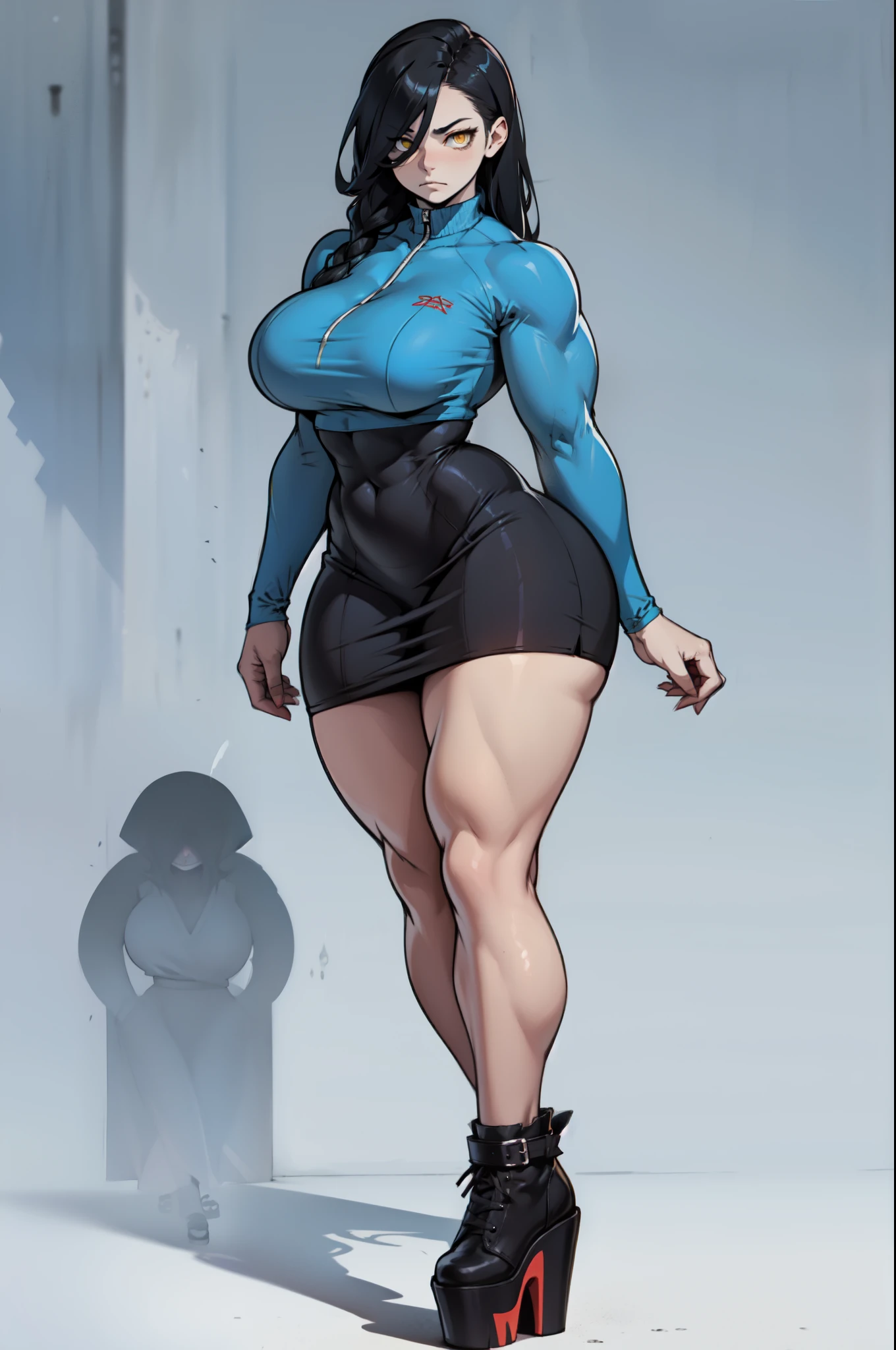 ((masterpiece)),(((best quality))),((character design sheet)), ((full body view)) ((native american girl)) mature face, defined cheekbones, high cheekbones, illustration, native girl, muscular, ((buckskins:1.4)), sexy bimbo, (gigantic breasts:1.7) black hair, ((detailed face:1.4)) beautiful woman, (native:1.4) (ribbon dresses:1.3) , shiny skin, scribbles and marks,(puffy lips:1.4) , rough sketches, pose, 8k,16k, (simple background, white background: 1.3) beige color palette, brown legs, brown arms, brown face