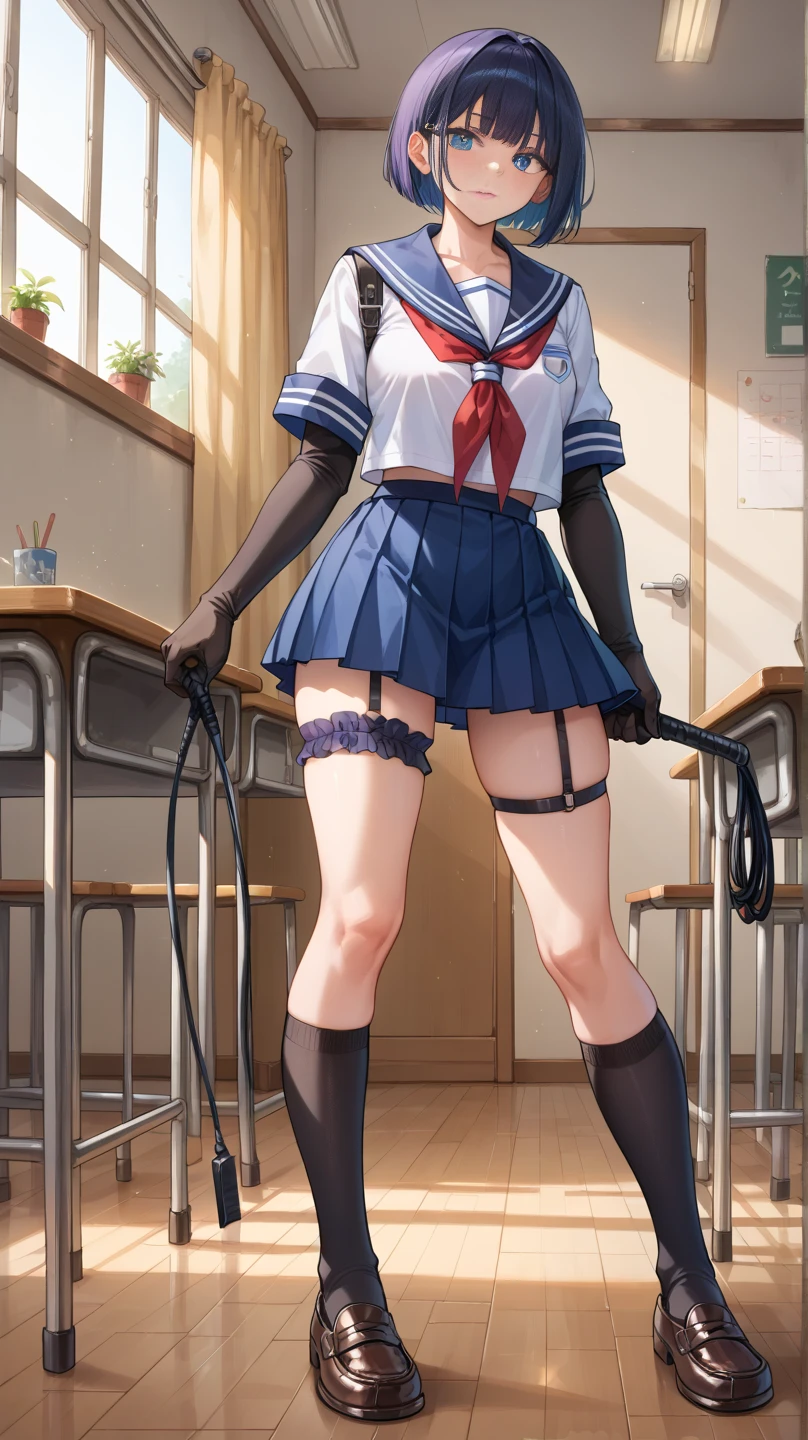(8k, top-quality, masterpiece:1.2, extremely detailed), (photorealistic:1.4), beautiful illustration, cinematic lighting, nsfw,
beautiful hair, beautiful face, beautiful detailed eyes, beautiful clavicle, beautiful body, beautiful breasts, beautiful thighs, beautiful legs, cameltoe, ,
watching the view, front view, 1 girl, japanese, 19 years old, (perfect anatomy, anatomically correct, super detailed skin), perfect face, perfect eyes, cute and symmetrical face,
(middle hair, side ponytail, ash blonde hair), bangs, blue eyes, big eyes, long eye lasher, (medium breasts, seductive thighs), babyface, shiny skin, white skin, slender,
((symmetrical clothinetallic)), ((short sleeve white collared shirts, grey pleated skirt, blue tie, socks, shoes), panties), ((slave collar)),
(((((brown rope)), shibari:1.5, (shibari over clothes)))), ((arms behind back:1.5), breasts bondage, arms bondage legs bondage), (((toys in panties))),
(beautiful scenery), evening, (school classroom:1.3), (kneeling), ((ashamed, open mouth)),
