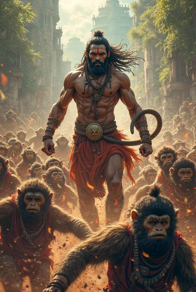 Ram and the monkey army
