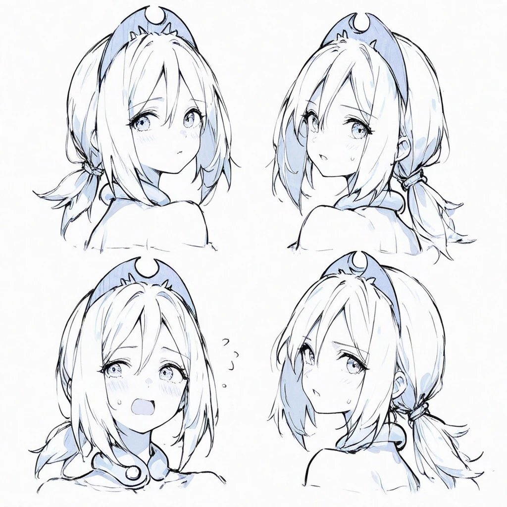 anime girl with a white top and long blonde hair tied in a ponytail, cleavage, big breasts, light blue eyes, anime cyberpunk character, blue mma gloves, sneakers, female anime character, anime character sheet, character concept, the anime girl is walking, full body concept, fighter pose, female action anime girl, single character full body, female protagonist 👀 :8, anime style character, anime character, fighting game character, lidia from tekken, fighting game character, guilty gear style,