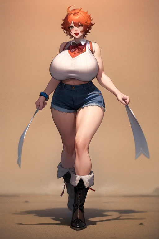 (Masterpiece, plain background:1.2) 1sologirl squatting body looking to viewer symmetrical buttocks showing to me, crossing arms together behind back shackles wristbands bracers bracelets, 2legsheels, long fluffy bunny ears, luna konosuba happy mouth closed red cheeks sweaty full body steaming mouth