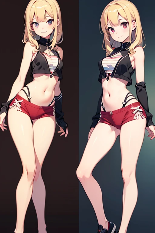 bikini stand front view sketch, front view female body guidelines, front view the female body, female body front view tutorial