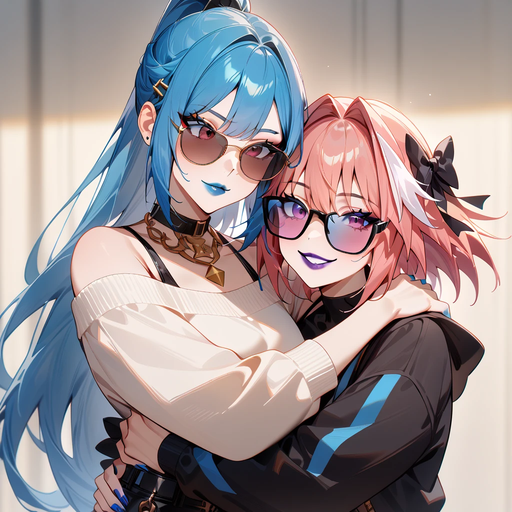 Boys lick girls
