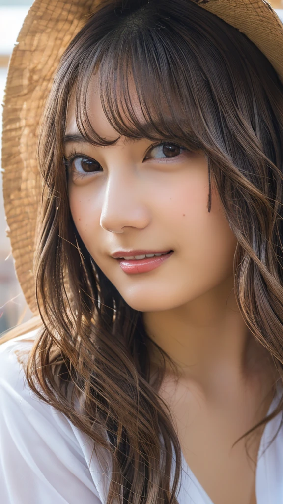 (Wallpapers in Ultra Definition CG Unified 8K), (masterpiece), (Top image quality), (ultra-definition), (Best Illustration), (Best Shadow), 超A high resolution, (Photorealsitic:1.4), ((Super oversized shirt, She wears an open shirt over her naked body)), (Big Man Open Shirt), , 鎖骨, (small tits:1.2), small nipple, (The long-haired:1.2), see the beholder, Light smile, Full Body Display, makeup、Wearing only one open shirt、Beautiful mature college girl、Only one shirt over her nakedness、((No panties、((female pubic-hair))、No bra))、Photorealsitic、a picture、masterpiece、Realistic、Realism、photorealisim、High contrast、Artstation 8K、HD Trending Photorealistic Digital Art HD High Definition Detailed Realistic、More skin texture, ultra-detailliert, realistic skin textures,, top-quality, 超A high resolution, (Photorealsitic:1.4),, hight resolution, detaileds, Raw photo, Lee-Jeffries Nikon D850 Film Stock Photo 4 Kodak Portra 400 Camera F1.6 lenses Rich colors Hyper Realistic Vibrant textures Dramatic lighting Unreal Engine Trendy at ArtStation Cinestir 800,fullllbody、pretty embarrassing、Raw photography、in 8K、top-quality、 超A high resolution、Beautiful face in every detail、Realistic human skin、Gentle expression、front-facing view、angle from bellow、length hair、realisitic、Photorealsitic、Cute Schoolgirl、College girl in Japan、Surreal female college student、女の子1人、独奏、Fluid movement、Ponytail fluttering in the wind、、细致背景、Modern metropolis、Glamorous body、Bewitching look、Shirt fluttering in the wind、The buttons on the big shirt don't stop