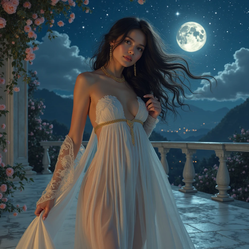 labios rojos vivos, ojos penetrantes, piel brillante, vestido fluido, dark and mysterious atmosphere, aura encantadora, Postura elegante, mirada seductora, entorno iluminado por la luna, Inquietantemente hermoso, Ethereal beauty, encanto sobrenatural, presencia fascinante, pechos grandes, Obra maestra, Mejor calidad, alta calidad, Fondo de pantalla CG unificado 8k muy detallado, beautiful and generous 23 year old girl, Delicate collarbone, pose sexy y encantadora, camisa blanca excelente textura, Super pantalones cortos azul cielo, Alto detalle, dramatic, arte a mitad de camino, Figura amortajada, imagen inquietante, misterioso retrato espeluznante, Bill Henson, retrato de esquizofrenia oscura, figura fantasmal, figura en la oscuridad, Bastien Lecouffe - Deharme, Carrera de Eugenio,una hermosa mujer italiana, ((marilyn monroe:Michelle Pfeiffer:0.5)), (peasant bodice), (pechos medianos), (cuerpo perfecto), labios pintados carmin, blurry very, very foreground, from below, fisheye, perspective luz fuerte lateral