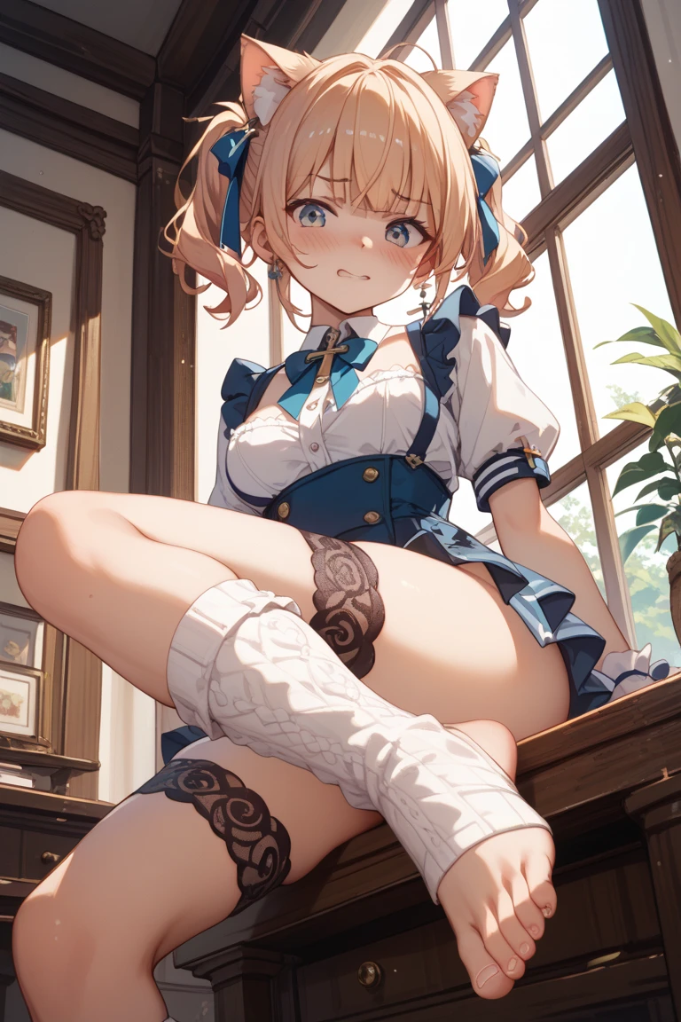 (from above:1.2),(Beautiful Allafed Woman),(((emphasizing breasts:1.0))),(Dynamic angles),(Dynamic and sexy bending pose:1.3),(perky chest:1.2), (pointed chest:1.2),(((Black Tunic:1.3))),(((cakes and bread in the basket),Cute and beautiful girl,Cute round face,Cute smile,with blush cheeks,Red Lip,a girl 22 years old, nsfw:1.2, beautiful body:1.3), shinny skin, BREAK, ((alice in the wonderland:1.3, cute, kawaii, lovely, funny, a girl falling down from sky:1.3, girl flying in sky:1.2, girl floating in air:1.3, rolling upskirt by wind:1.5, (with sparkling eyes and a contagious smile),open mouth, Looking at Viewer, surprised, putting hands on crotch over the skirts:1.35)), BREAK, ((floating things as follows:1.3, PlayingCards, Trump, tea cup, tea pot, tea spoons, pocket watch:1.3, lip sticks, candies:1.2, cookies, jam bottles, classical door_keys)), ((long purply_Blue dress :1.5, wearing long flaired skirt:1.3, the skirt is blowing:1.3, cute White Apron, black stockingedium long platinum-blonde hair:1.2, twin tail hair:1.6, tied hair with a large ribbon), (Blue eyes, bright pupils with highlights, detailed eyes), (lying down on your back:0.7, spreading legs with rising up straight:0.7), sexy posture, fantastic colorful art, (fantasy art:1.2, wondered images), ((correct anatomy:1.5, perfect anatomy:1.3, correct hand, small foot:1.2)),