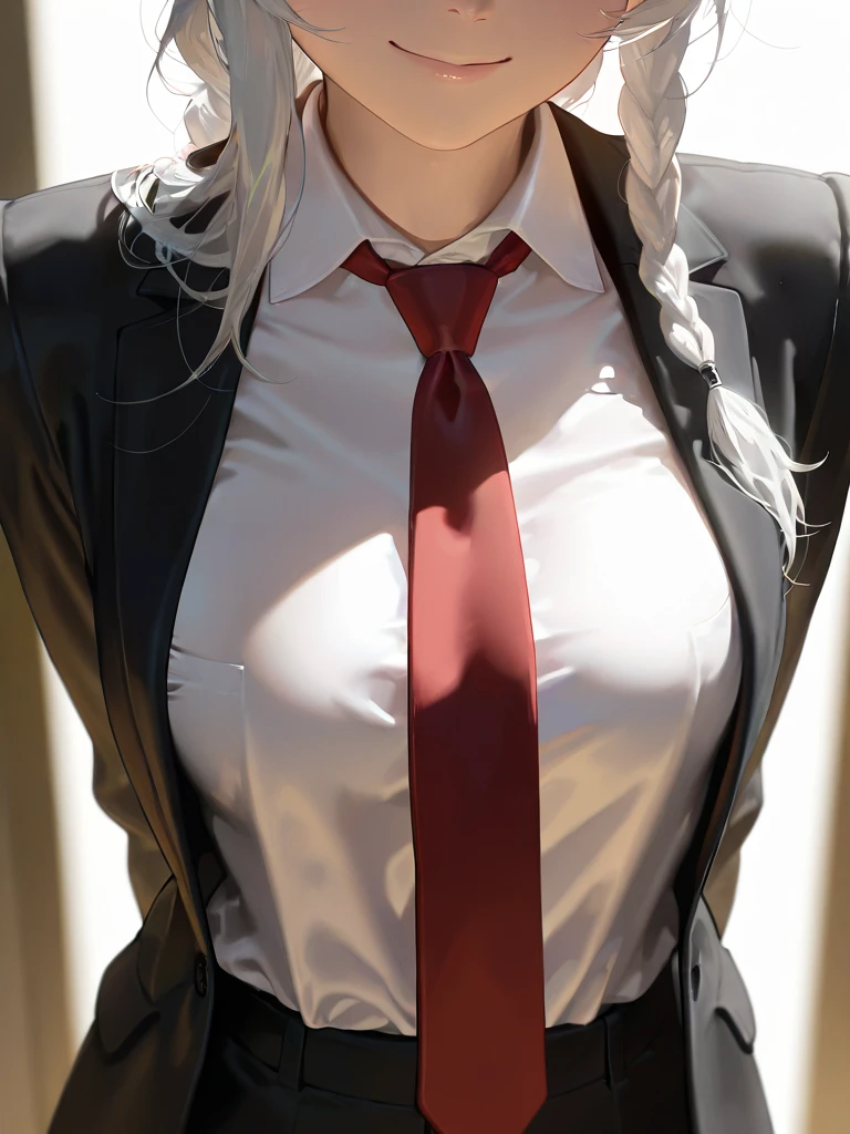 Random view, American shot, Real, realistic woman style, (Blue eyed Hungarian), 18 years old girl, ((gray blazer, ribbon, navy blue folded miniskirt, mid-thigh socks)), university classroom, beautiful detail in the eyes, (eye size: 3/4) light on the face, (((intricate details))), especially strong light, (upper eyes, shy smile), shiny skin, (((silver-white hair color) )), (medium thighs), ulzzang-6500-v1.1: 0.2, bashful, (Flash: 1.2), NSFW, ((seductive pose: 1.3, attractiveness: 1.3)), (sitting on desk), ((complexion slim and perfect body)), bright and refreshing classroom, Cute and symmetrical face, Natural side lighting, RAW photos, superior quality, masterpieces, High Definition RAW color photos professional close-up photos, (realistic, photorealism: 1.2), ( highest qualityr), (high contrast light shadows), (best illustrations), (erotic, sexy, ultra-high-resolution, HD Unified CG Wallpapers, Physical representation, movie lighting), Canon EOS R50 camera with 50mm lens
